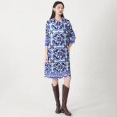 Luxury Plissé Geometric Dress